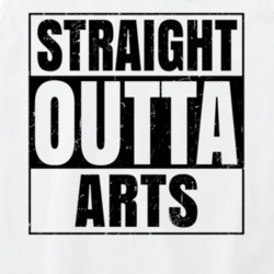Straight Outta Arts Nouns Words Compton Parody Tanktop 21505964