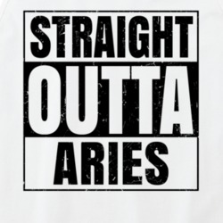 Straight Outta Aries Nouns Words Compton Parody Tanktop 21506008
