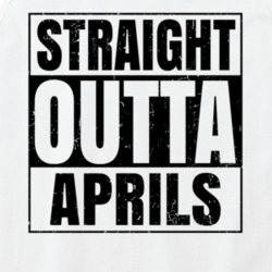 Straight Outta Aprils Nouns Words Compton Parody Tanktop 21506057