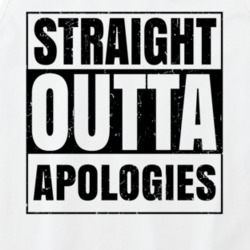 Straight Outta Apologies Nouns Words Compton Parody Tanktop 21506092