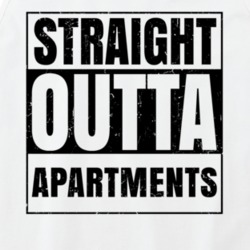 Straight Outta Apartments Nouns Words Compton Parody Tanktop 21506096