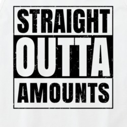 Straight Outta Amounts Nouns Words Compton Parody Tanktop 21506170