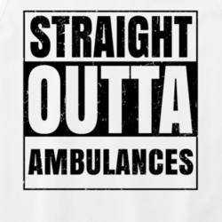 Straight Outta Ambulances Nouns Words Compton Parody Tanktop 21506179