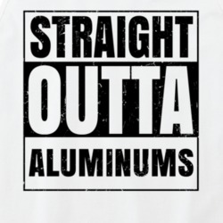 Straight Outta Aluminums Nouns Words Compton Parody Tanktop 21506187