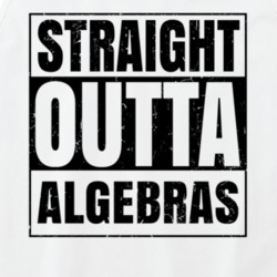 Straight Outta Algebras Nouns Words Compton Parody Tanktop 21506224
