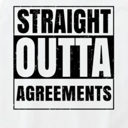 Straight Outta Agreements Nouns Words Compton Parody Tanktop 21506263