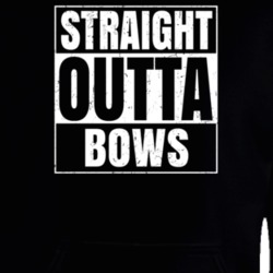 Straight Outta Bows Nouns Compton Parody Hooded Pullover 25312830