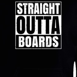 Straight Outta Boards Nouns Compton Parody Hooded Pullover 25312905