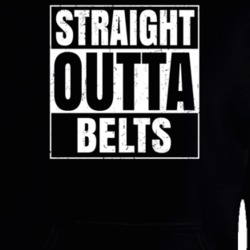 Straight Outta Belts Nouns Compton Parody Hooded Pullover 25313016