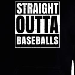 Straight Outta Baseballs Nouns Compton Parody Hooded Pullover 25313155