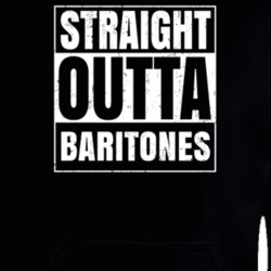 Straight Outta Baritones Nouns Compton Parody Hooded Pullover 25313167