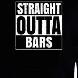 Straight Outta Bars Nouns Compton Parody Hooded Pullover 25313182