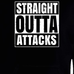 Straight Outta Attacks Nouns Compton Parody Hooded Pullover 25313339