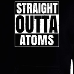 Straight Outta Atoms Nouns Compton Parody Hooded Pullover 25313343