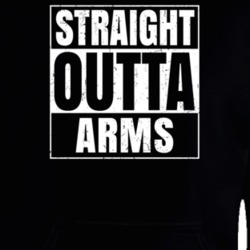 Straight Outta Arms Nouns Compton Parody Hooded Pullover 25313406