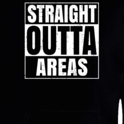 Straight Outta Areas Nouns Compton Parody Hooded Pullover 25313426