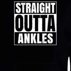Straight Outta Ankles Nouns Compton Parody Hooded Pullover 25313516