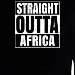 Straight Outta Africa Nouns Compton Parody Hooded Pullover 25313666