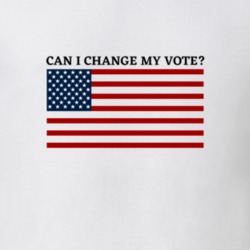 Can I Change My Vote Presidential Election 2020 Trump Biden Google Trends Funny American Flag Gift T Shirt 38477194