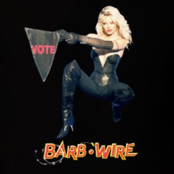 Barb Wire Jenner Anderson Lee Kendall Movie Poster Vote 2020 Trump Biden Presidential Election Fan Gift T Shirt 38479085