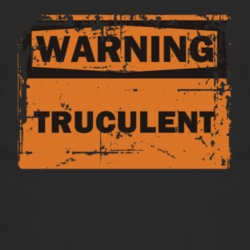 Truculent Warning Adjective Distressed T Shirt 3866963