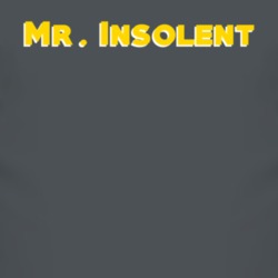 Mr. Insolent Adjective Funny Random T Shirt 4210901
