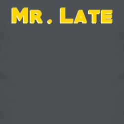 Mr. Late Adjective Funny Random T Shirt 4210928