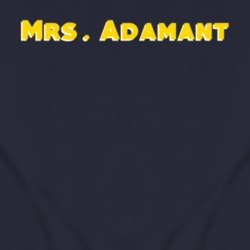 Mrs. Adamant Adjective Funny Random T Shirt 4211385