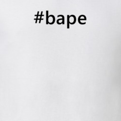 Hashtag Bape Popular Trending Essential IG Caption T Shirt 6149190