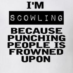 Im Scowling Funny Expression T Shirt 8744141