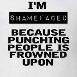 Im Shamefaced Funny Expression T Shirt 8744158