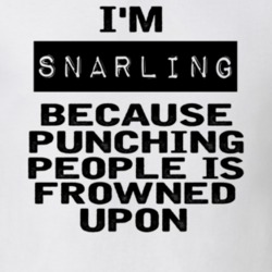 Im Snarling Funny Expression T Shirt 8744175