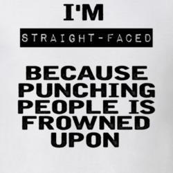 Im Straight-faced Funny Expression T Shirt 8744204