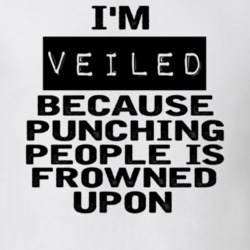 Im Veiled Funny Expression T Shirt 8744234