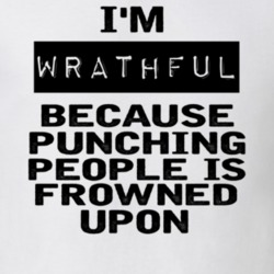 Im Wrathful Funny Expression T Shirt 8744259
