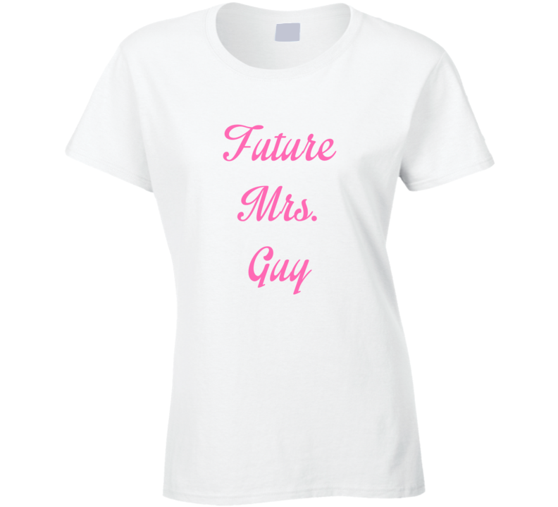 Future Mrs Lawrence Guy Cute Fan Gift Celebrity Crush T Shirt