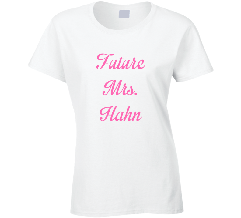 Future Mrs Sam Hahn Cute Fan Gift Celebrity Crush T Shirt