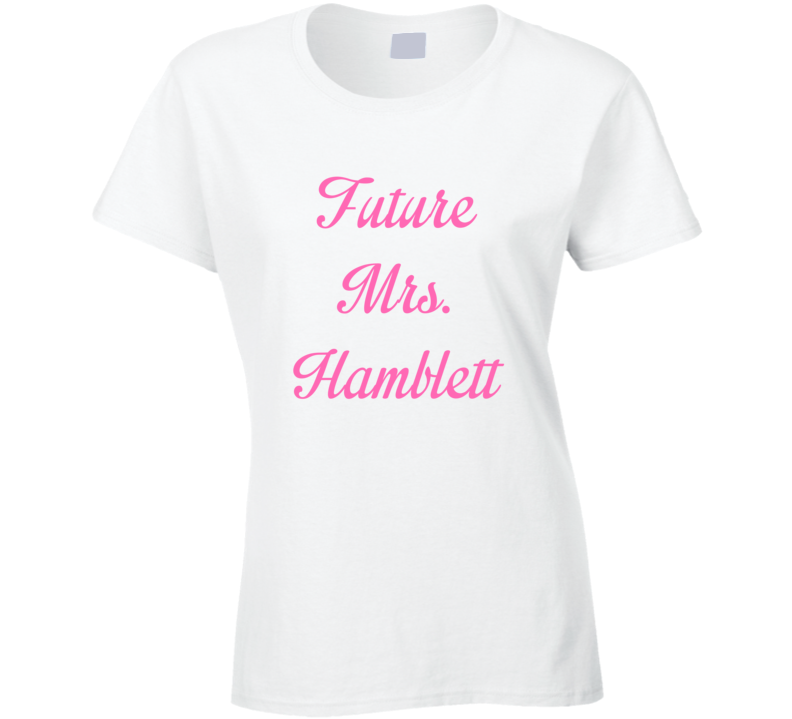 Future Mrs Jj Hamblett Cute Fan Gift Celebrity Crush T Shirt