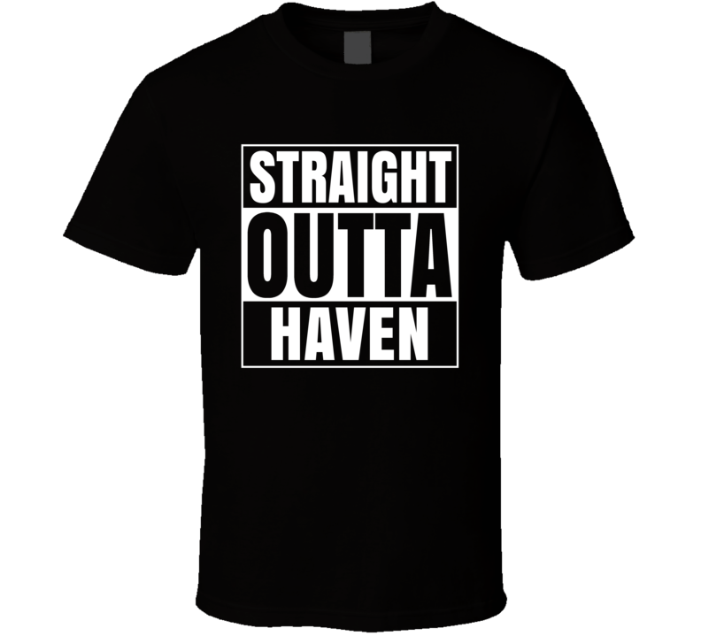 Straight Outta Haven Kansas City Compton Parody T Shirt