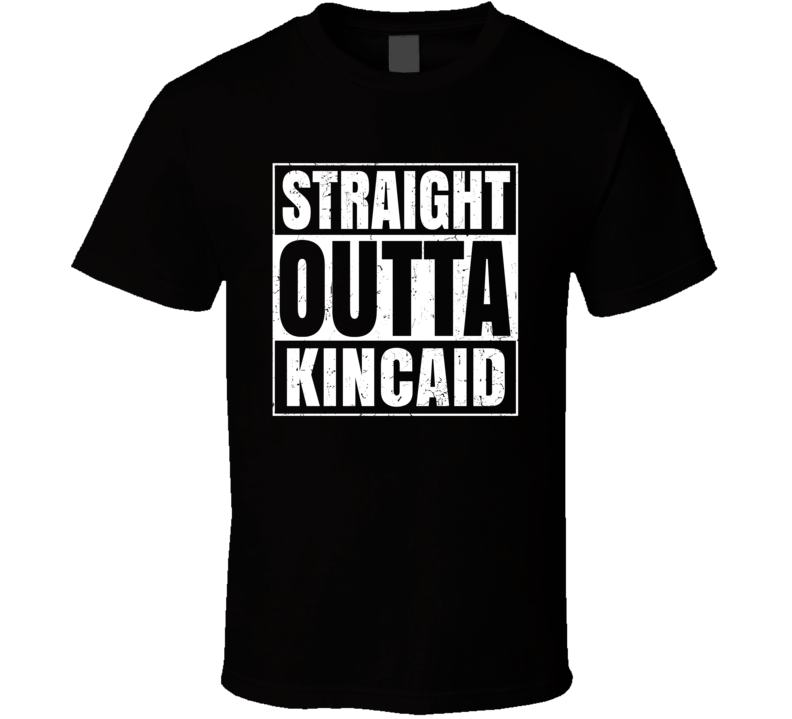 Straight Outta Kincaid Kansas City Compton Parody T Shirt