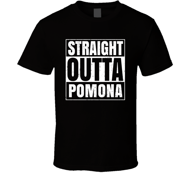 Straight Outta Pomona Kansas City Compton Parody T Shirt