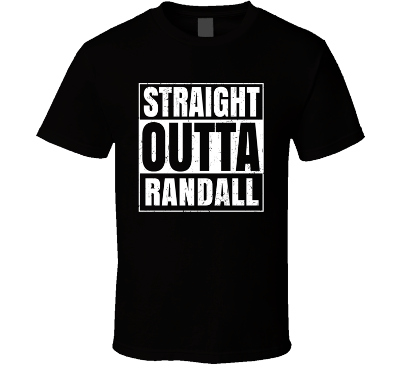 Straight Outta Randall Kansas City Compton Parody T Shirt