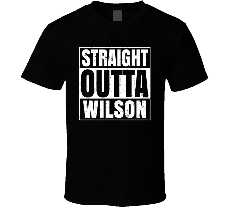 Straight Outta Wilson Kansas City Compton Parody T Shirt