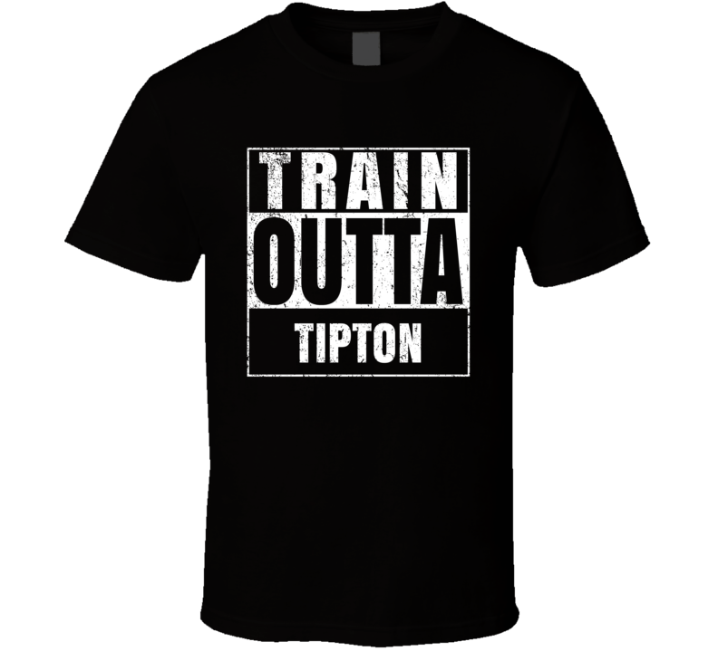 Train Outta Tipton Kansas City Straight Outta Parody Crossfit Boxing M