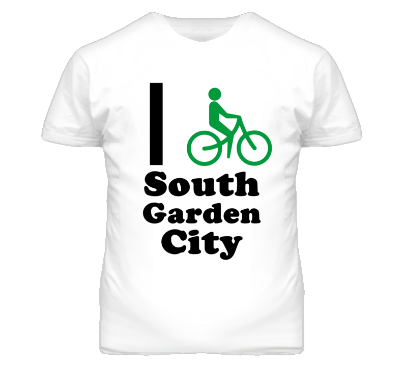 South Garden City Missouri I Bike Green T Shirt