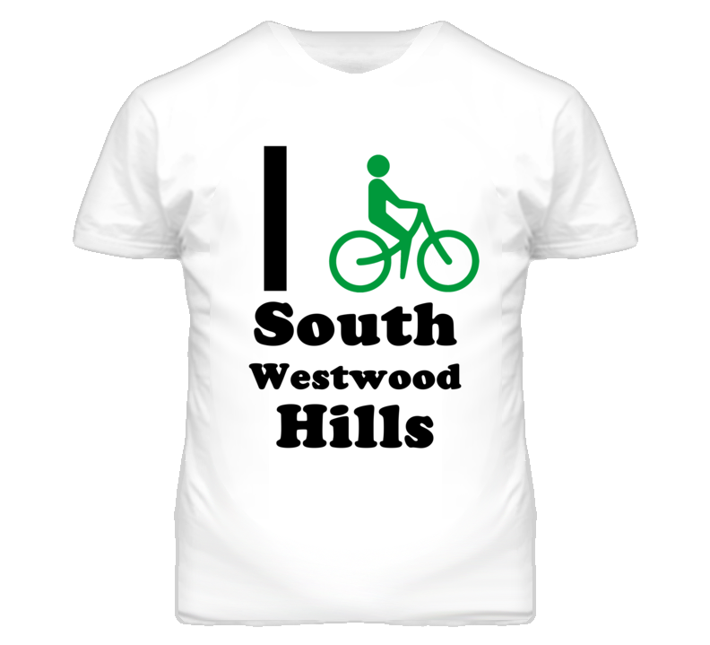 South Westwood Hills Kansas I Bike Green T Shirt South Westwood Hills Kansas I Bike Green T Shirt