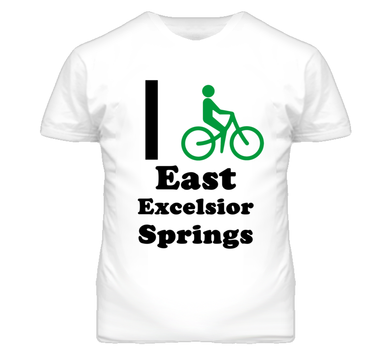 East Excelsior Springs Missouri I Bike Green T Shirt East Excelsior Springs Missouri I Bike Green T Shirt