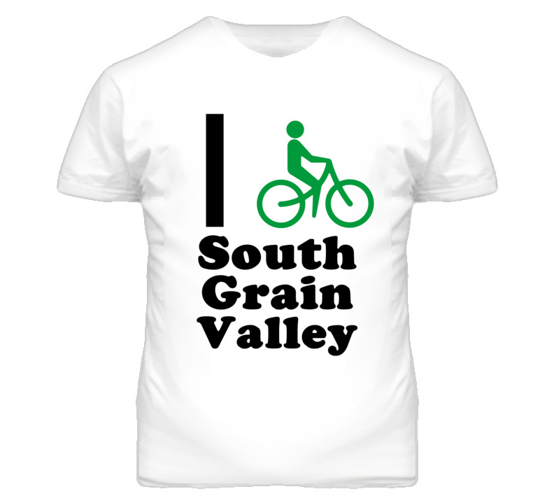 South Grain Valley Missouri I Bike Green T Shirt South Grain Valley Missouri I Bike Green T Shirt