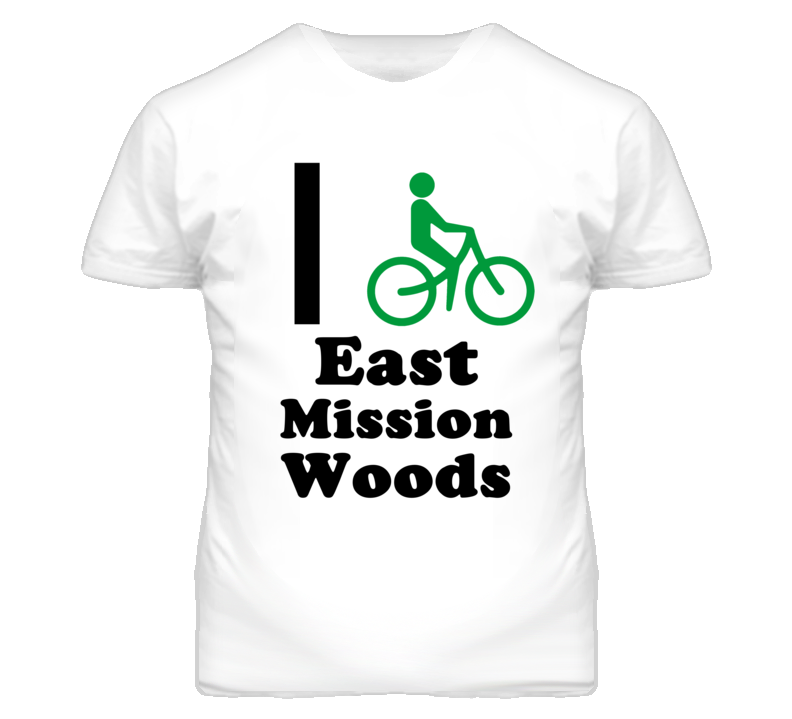 East Mission Woods Kansas I Bike Green T Shirt East Mission Woods Kansas I Bike Green T Shirt