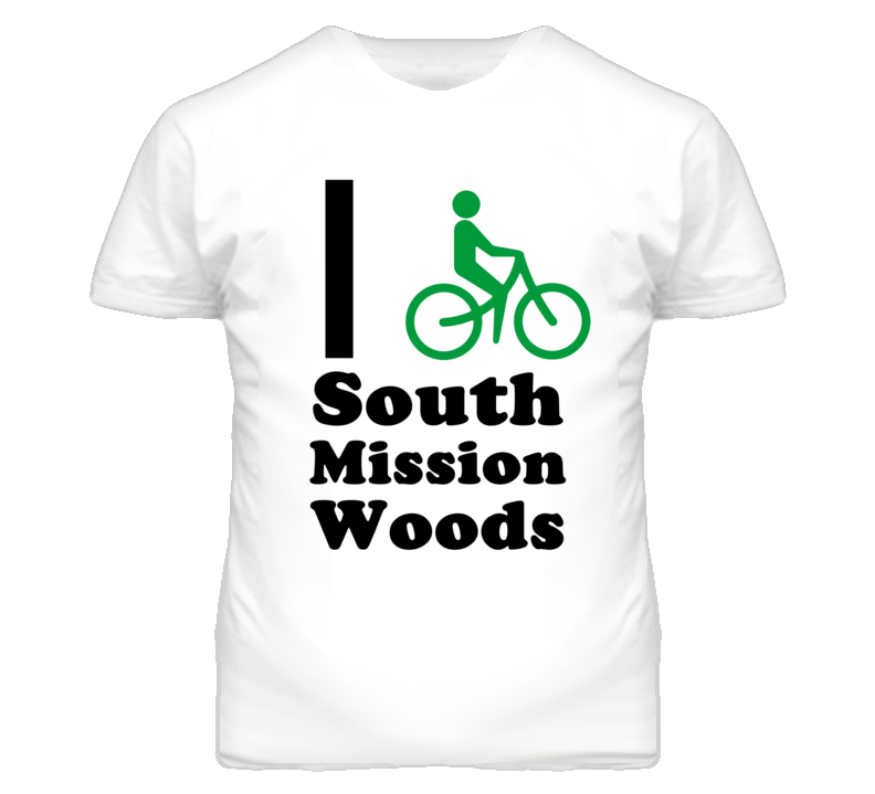 South Mission Woods Kansas I Bike Green T Shirt South Mission Woods Kansas I Bike Green T Shirt